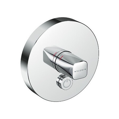 Kludi ferrure à encastrer PUSH metal-Dr-Gri vc