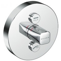 Kludi ferrure à encastrer PUSH metal-Dr-Gri vc