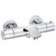 Objekta mitigeur thermostatique bain-douche chromée