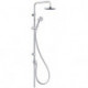 Logo dual shower system sans mitigeur douchette à main 3 jets