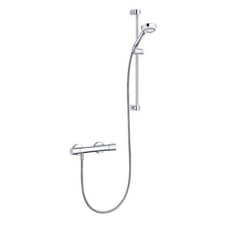 Logo shower-duo mitigeur thermostatique de doucheavec set L 60 cm douchette à main 3 jets