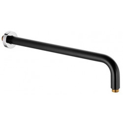 KLUDI A-QA BRAS DE DOUCHE 400 NOIR MATT