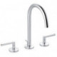 NOVA FONTE PURISTIC LAVABO 3 trou S