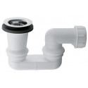 Siphon Kludi pour baignoires et receveurs de douche, blanc