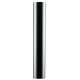 Tube de vidage droit 32x300 mm chromée