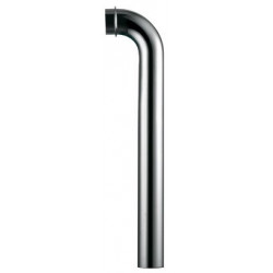 Tuyau de sortie 90Gr, avec bourrelet 32 ​​x 300 mm, chromé KLUDI