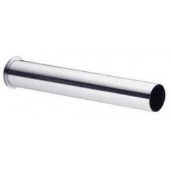 Tube de sortie 32x300 mm collet chromée