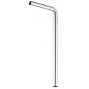 Tube de sol 90° g1 1/4x220x680 mm chromée