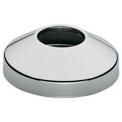 Rosace en laiton 80 x 26 mm chromé KLUDI