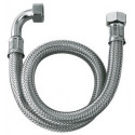 Tuyau de pression en acier inoxydable G 1/2" x G 1/2" x 1000 mm KLUDI