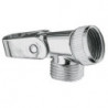 Support douchette 1/2 chrome
