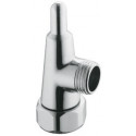 Garniture de douche G 3/4-inch, avec robinet enfichable chromé KLUDI