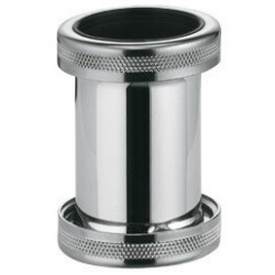 Raccord de tube 32 mm chromée
