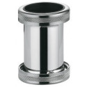Raccord de tube 32 mm chromée