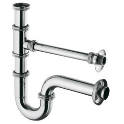 Siphon tube g 1 1/4 chromée