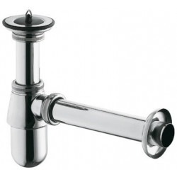 Siphonavec tube g 1 1/4 chromée