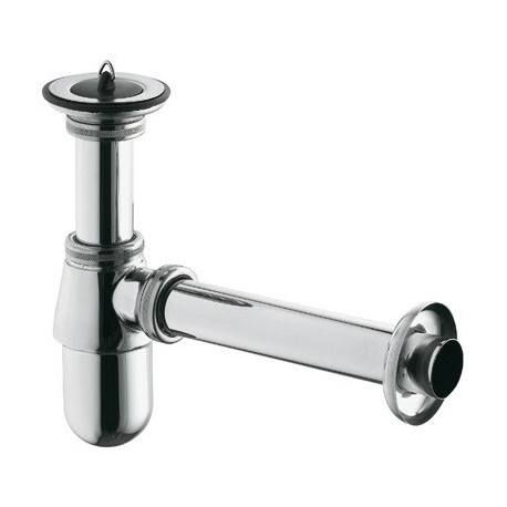 Siphonavec tube g 1 1/4 chromée