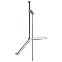Sirena care barre de douche 90 cm chromée