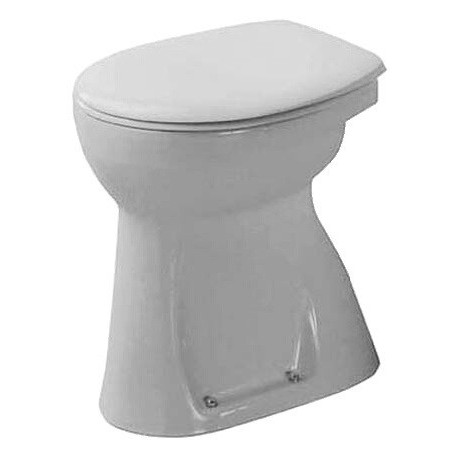 WC sur pied DURAPLUS SUDAN plat 360x505mm sortie verticale ba-beige