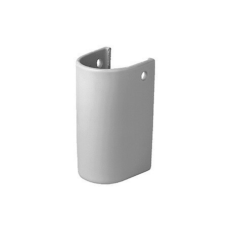 Cache siphon STARCK 3 160x165mm blanc