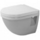 WC suspendu STARCK 3 COMPACT ti 360x485mm blanc