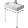 Support métallique VERO réglable en hauteur +50mm pour lavabo 045480 chromé 