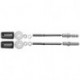 Fixation STARCK 3 chromé DURAVIT