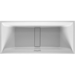 Baignoire rectangulaire 2ND FLOOR 2 dossier incliné 1800x800mm blanc