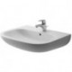 Lavabo D-CODE avec trop-plein,trou robinettrie 650x500mm blanc