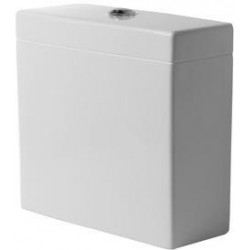 Réservoir de chasse VERO 380x160mm connexion bas gauche blanc