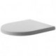 Abattant WC STARCK 3 avec fermeture amortie amovible blanc