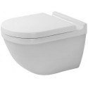 WC suspendu STARCK 3 ti 360x540mm blanc