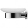 Porte-savon D-CODEavec bol gauche chromé DURAVIT