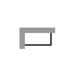 Panneau de baignoire Duravit STARCK 1590x690mm angle gauche acrylique blanc
