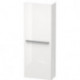 Armoire Duravit X-LARGE 238x500x1320mm ouverture droite blanc brillant