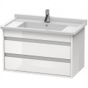 Meuble sous-vasque KETHO 465x800x480mm blanc mat