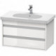 Meuble sous-vasque KETHO 465x800x480mm blanc mat