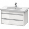 Meuble sous-vasque KETHO 465x800x480mm blanc mat