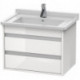 Meuble sous-vasque KETHO 465x650x480mm blanc mat
