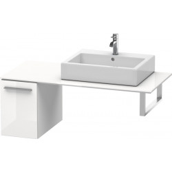 Meuble bas console X-LARGE 548x300x440mm cappuccino haute brillance