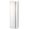 Armoire KETHO 360x500x1800mm ouverture gauche blanc mat