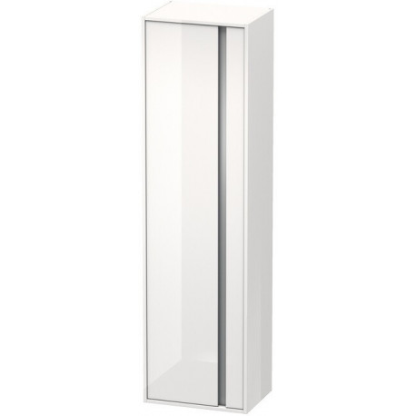 Armoire KETHO 360x500x1800mm ouverture droite blanc mat