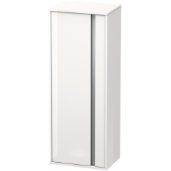 Armoire KETHO 360x500x1320mm ouverture gauche blanc mat