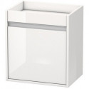 Élément bas armoire Duravit KETHO 360x500x550mm ouverture gauche basalt mat