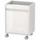 Meuble sur roulettes Duravit KETHO 360x500x670mm ouverture droite blanc mat