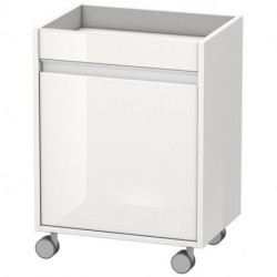Meuble sur roulettes Duravit KETHO 360x500x670mm ouverture droite blanc mat