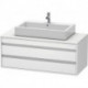 Meuble sous-vasque KETHO 550x1200x496mm blanc mat