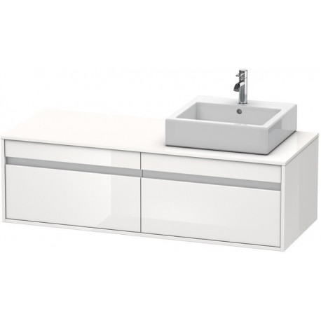 Meuble sous-vasque KETHO 550x1400x426mm blanc mat