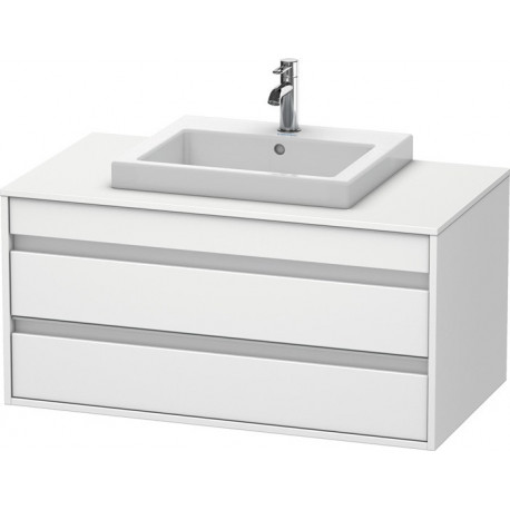 Meuble sous-vasque KETHO 550x1000x496mm blanc mat