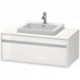 Meuble sous-vasque KETHO 550x1000x426mm blanc mat